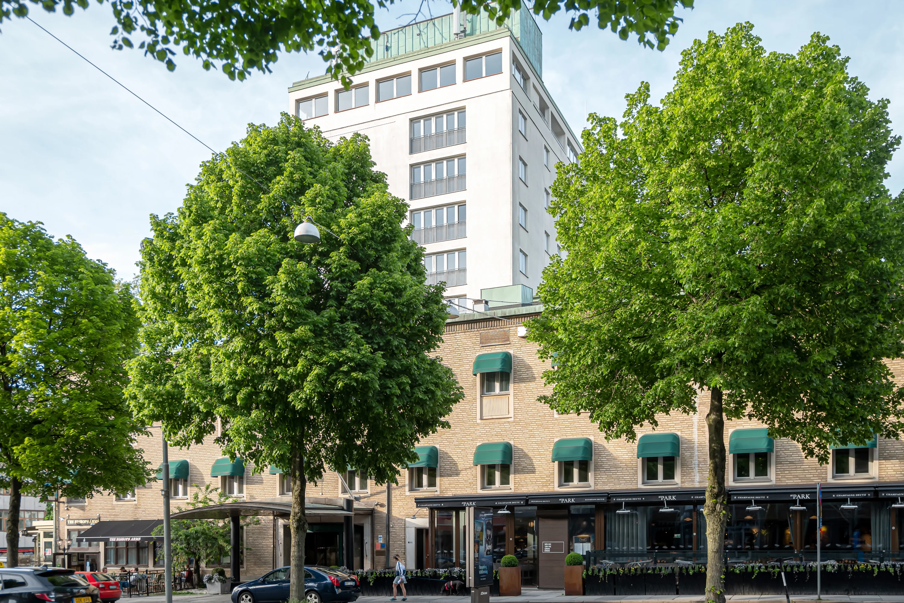 Fasaden på Elite Park Avenue i Göteborg