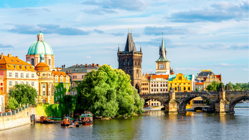 Karlsbron i Prag 