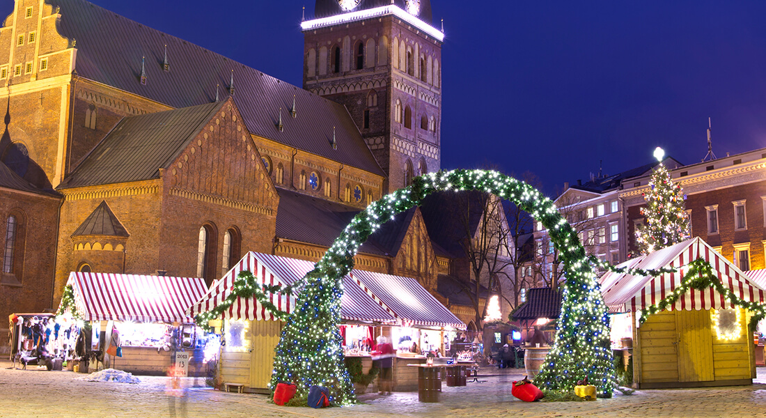 Julmarknad i Riga